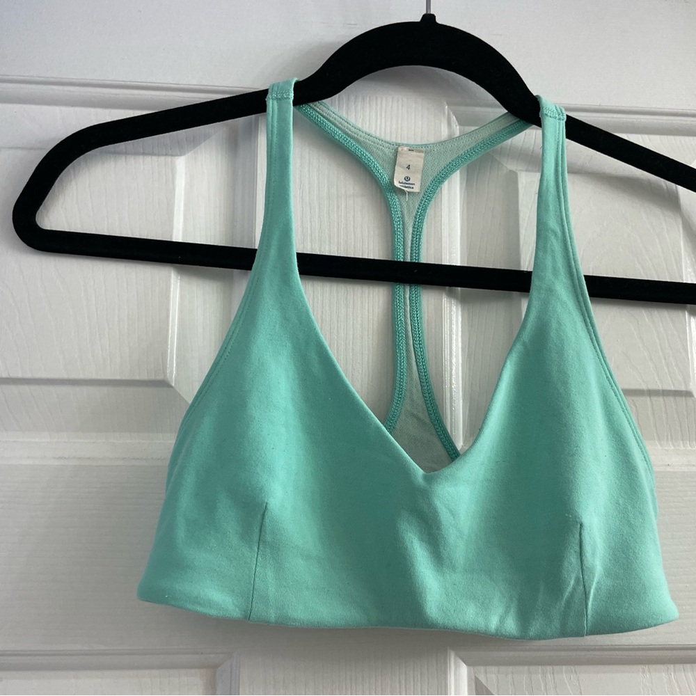 Lululemon Teal Racerback Sports Bra